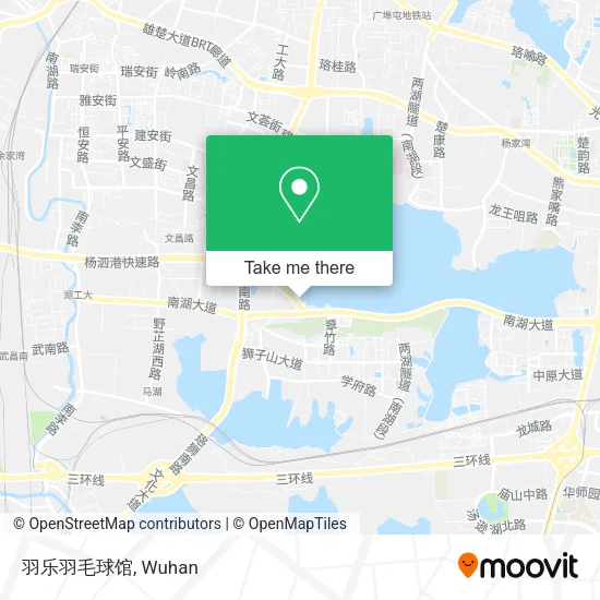 羽乐羽毛球馆 map