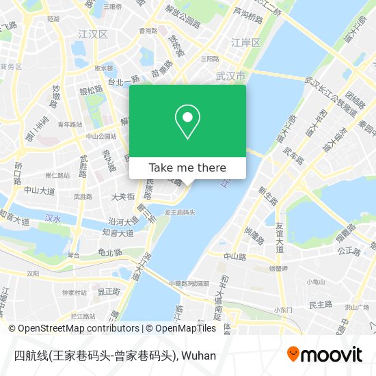 四航线(王家巷码头-曾家巷码头) map
