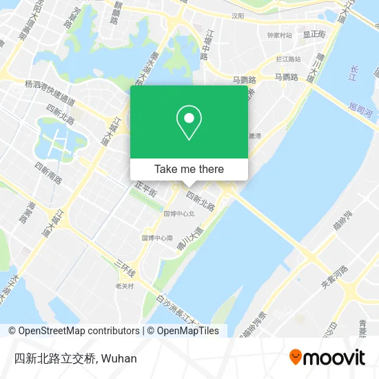 四新北路立交桥 map