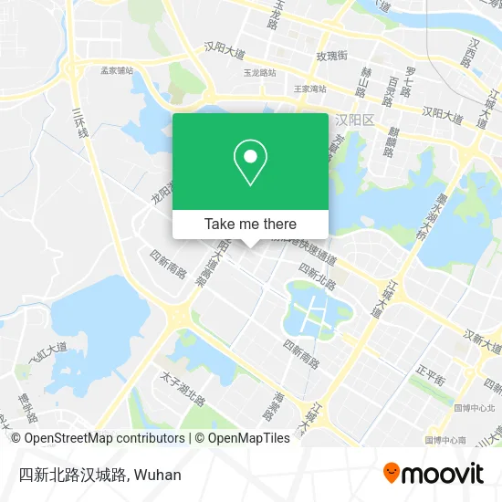 四新北路汉城路 map