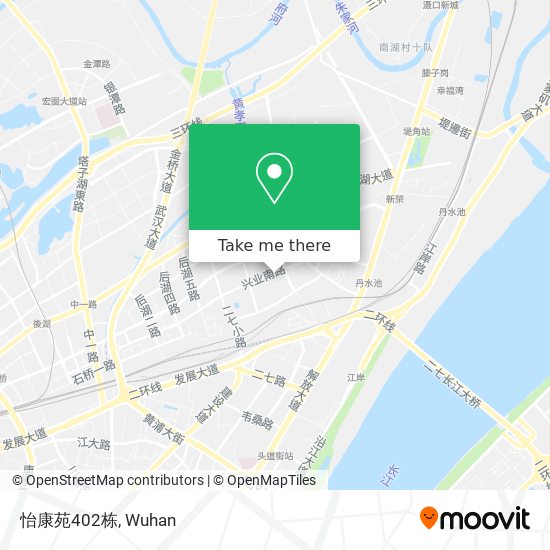 怡康苑402栋 map
