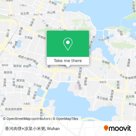 香河肉饼+凉菜小米粥 map