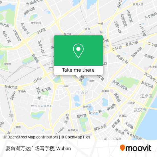 菱角湖万达广场写字楼 map