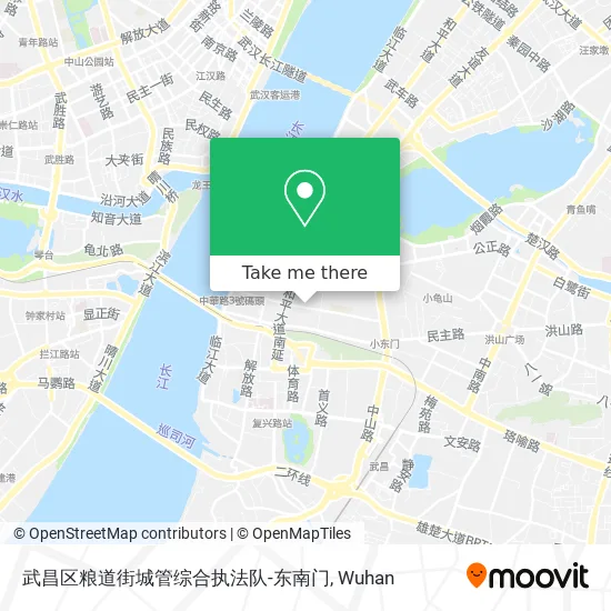 武昌区粮道街城管综合执法队-东南门 map