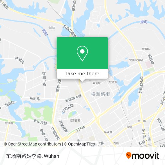 车场南路姑李路 map
