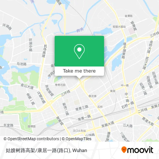 姑嫂树路高架/康居一路(路口) map