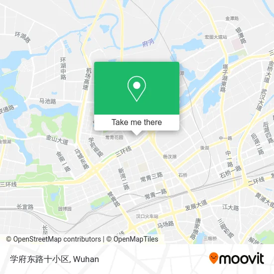 学府东路十小区 map