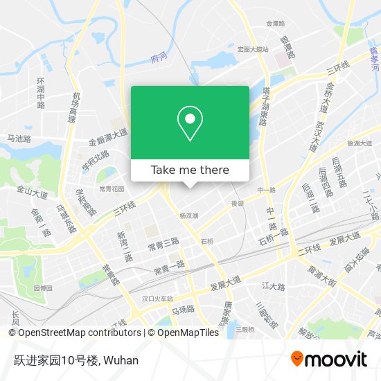 跃进家园10号楼 map