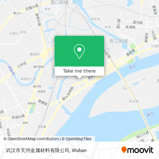 武汉市天河金属材料有限公司 map