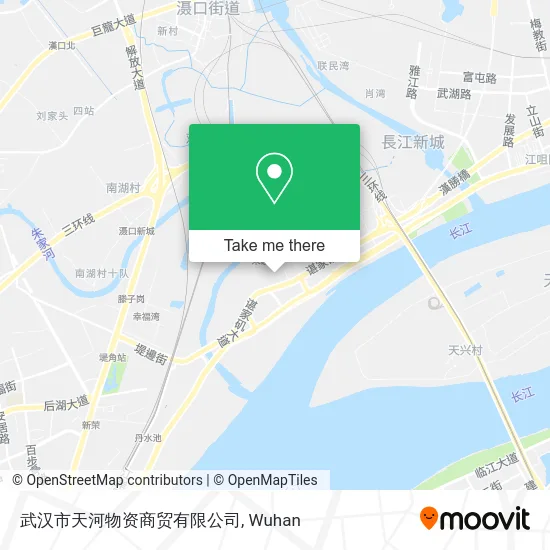 武汉市天河物资商贸有限公司 map