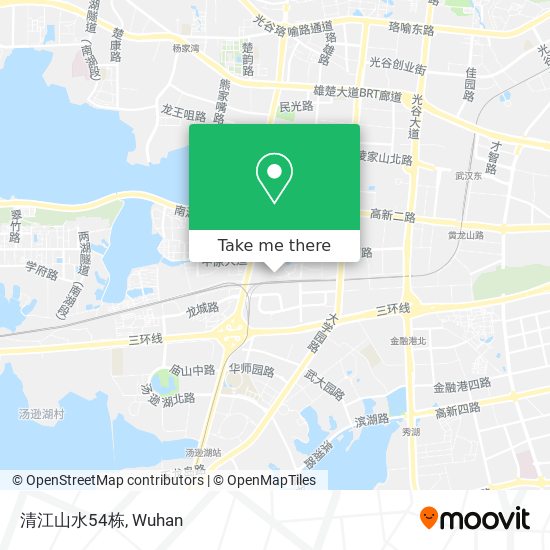 清江山水54栋 map