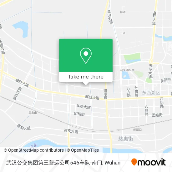 武汉公交集团第三营运公司546车队-南门 map