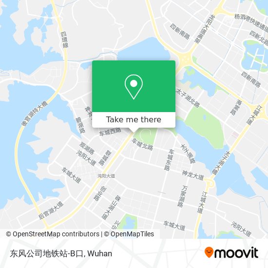 东风公司地铁站-B口 map