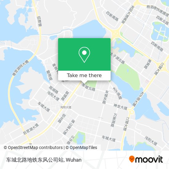 车城北路地铁东风公司站 map