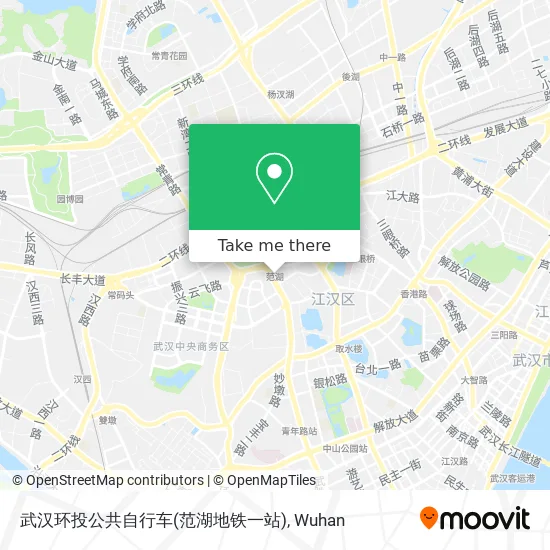 武汉环投公共自行车(范湖地铁一站) map
