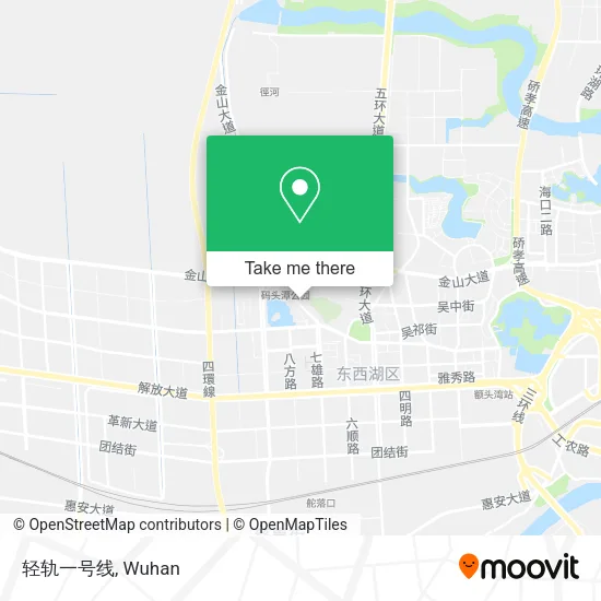 轻轨一号线 map