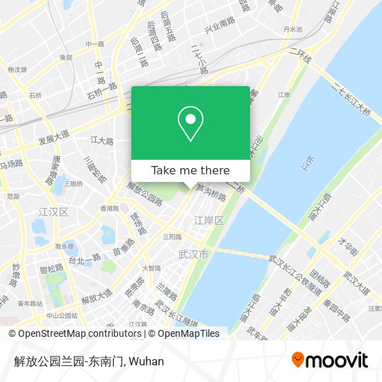 解放公园兰园-东南门 map
