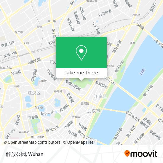 解放公园 map