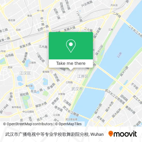 武汉市广播电视中等专业学校歌舞剧院分校 map