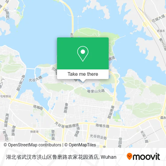 湖北省武汉市洪山区鲁磨路农家花园酒店 map
