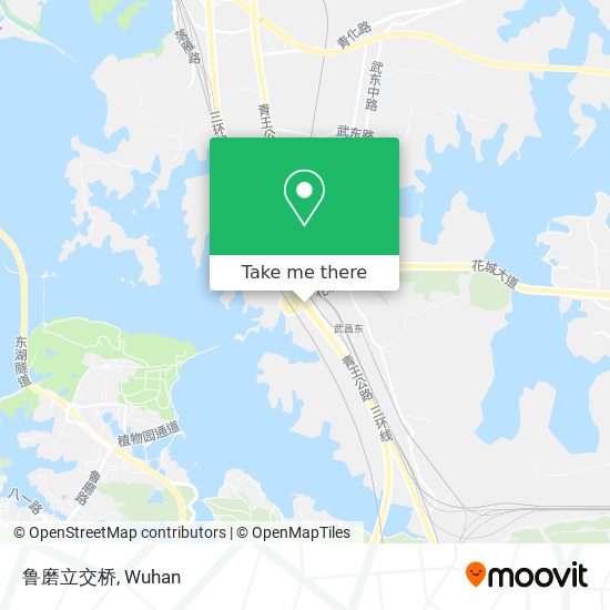 鲁磨立交桥 map