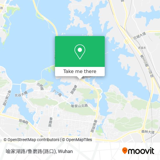 喻家湖路/鲁磨路(路口) map