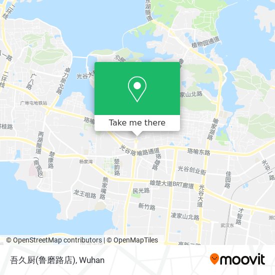 吾久厨(鲁磨路店) map