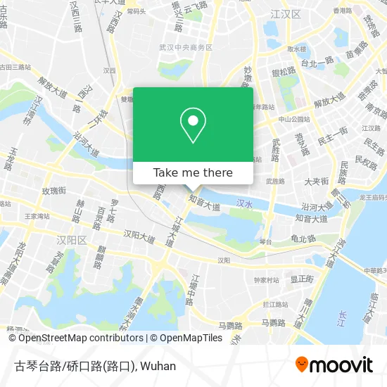 古琴台路/硚口路(路口) map