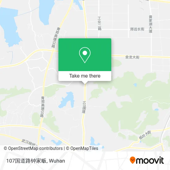 107国道路钟家畈 map