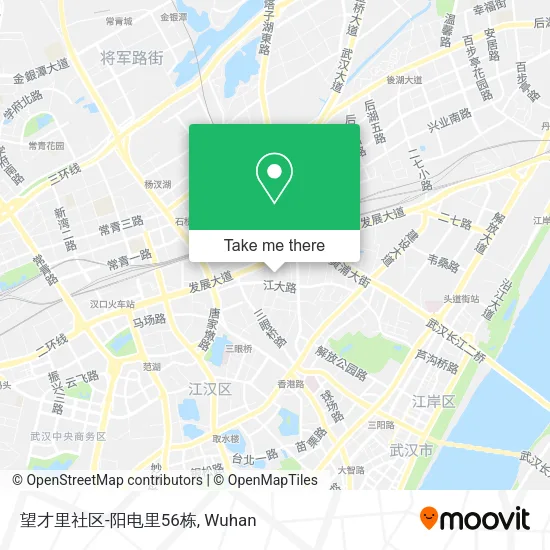 望才里社区-阳电里56栋 map