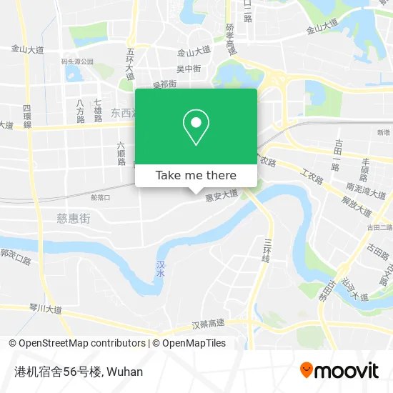 港机宿舍56号楼 map
