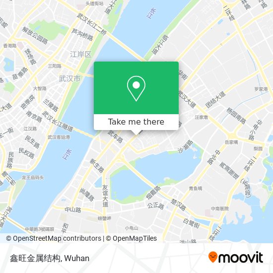 鑫旺金属结构 map