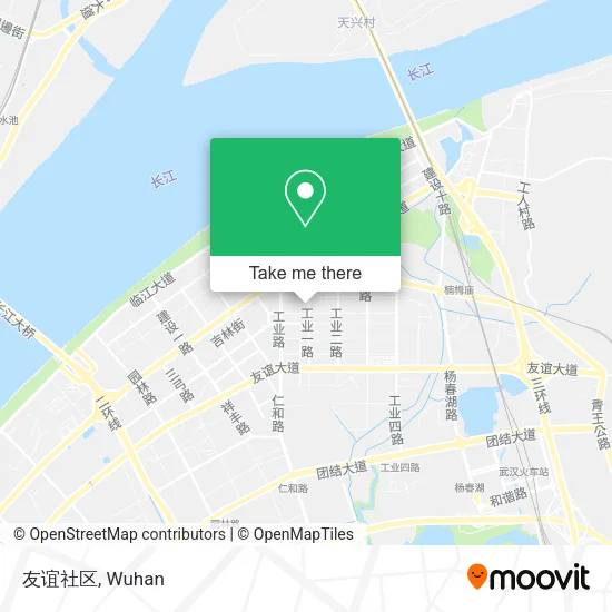 友谊社区 map