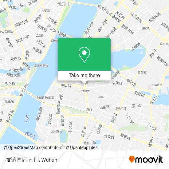 友谊国际-南门 map