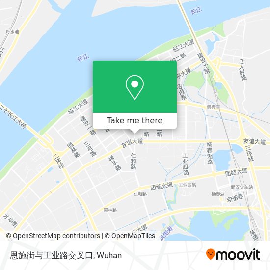 恩施街与工业路交叉口 map