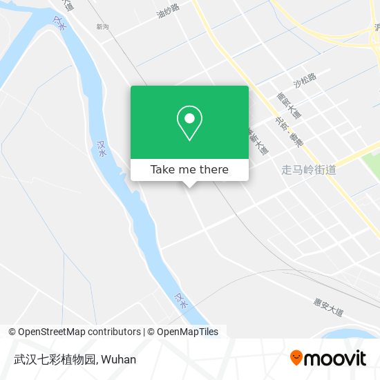 武汉七彩植物园 map