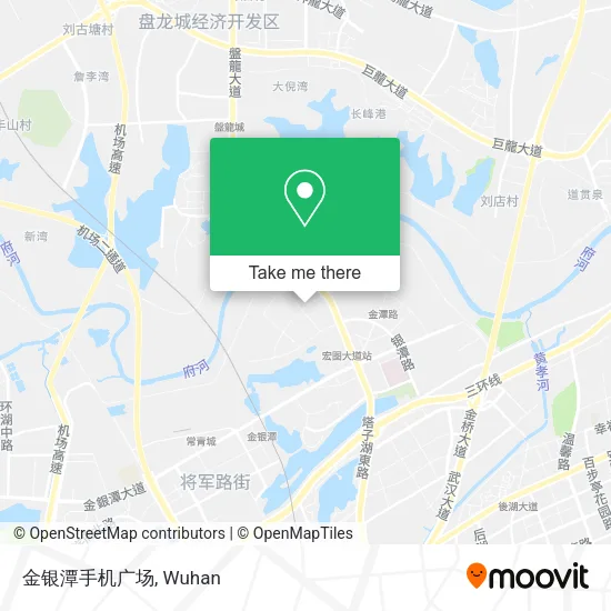 金银潭手机广场 map