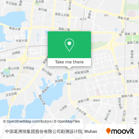 中国葛洲坝集团股份有限公司勘测设计院 map