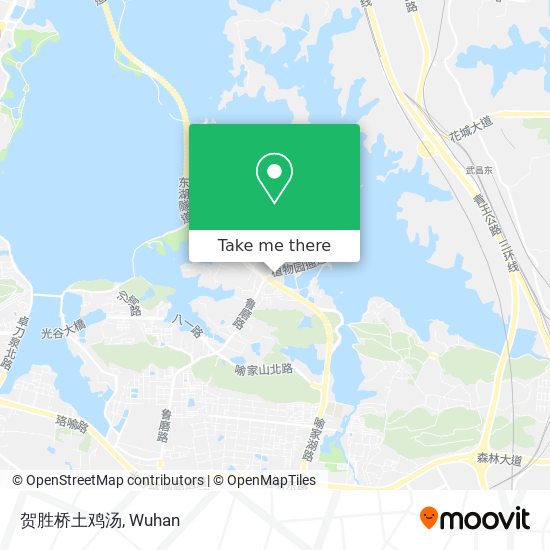 贺胜桥土鸡汤 map