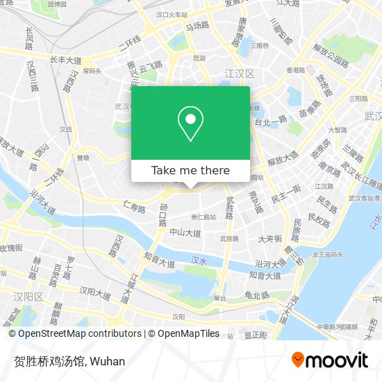 贺胜桥鸡汤馆 map