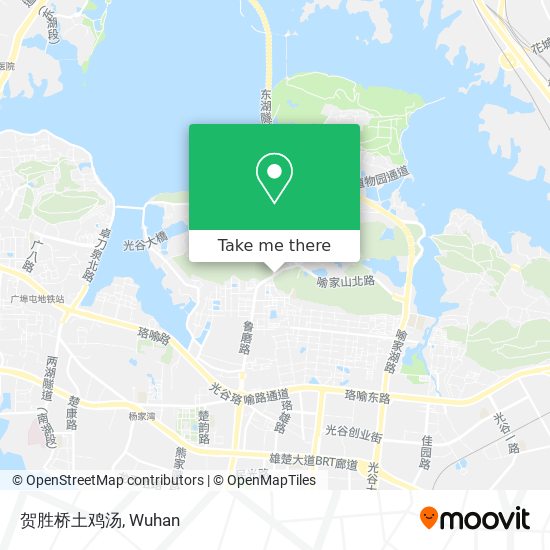 贺胜桥土鸡汤 map