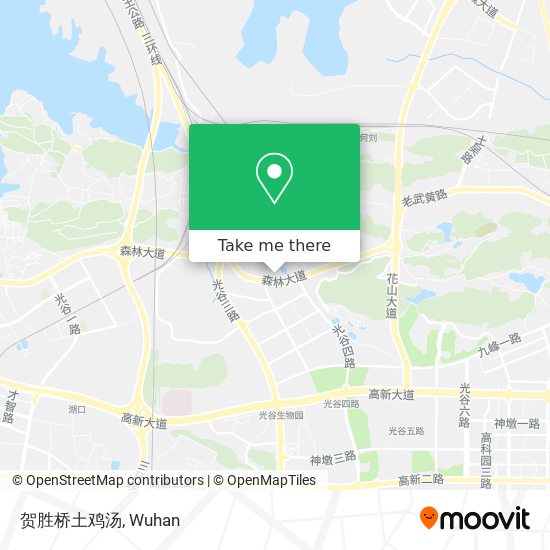贺胜桥土鸡汤 map