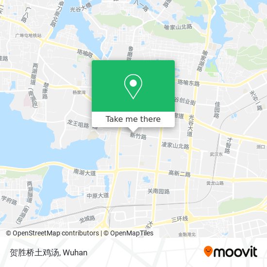 贺胜桥土鸡汤 map