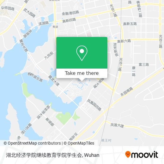 湖北经济学院继续教育学院学生会 map