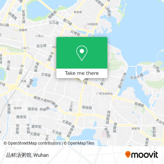 品鲜汤粥馆 map