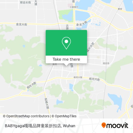 BABYgaga嘎嘎品牌童装折扣店 map