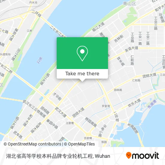 湖北省高等学校本科品牌专业轮机工程 map