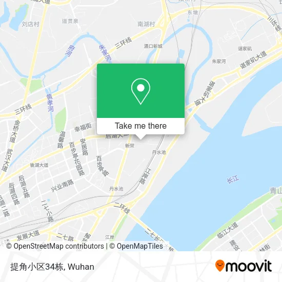 提角小区34栋 map