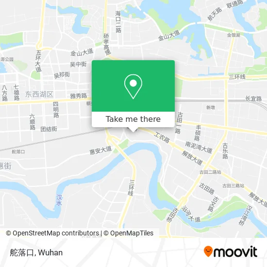 舵落口 map
