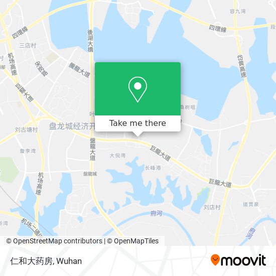 仁和大药房 map